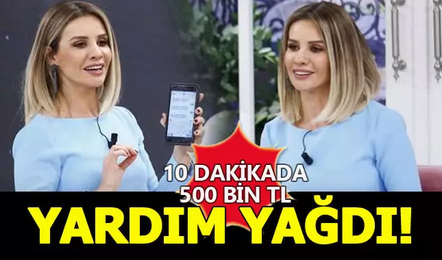 Esra Erol'da yardım rekoru kırıldı: 10 dakika içerisinde 500 bin TL