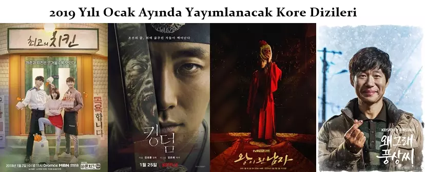 2019 Yılı Ocak Ayının Kore Dizi Rehberi